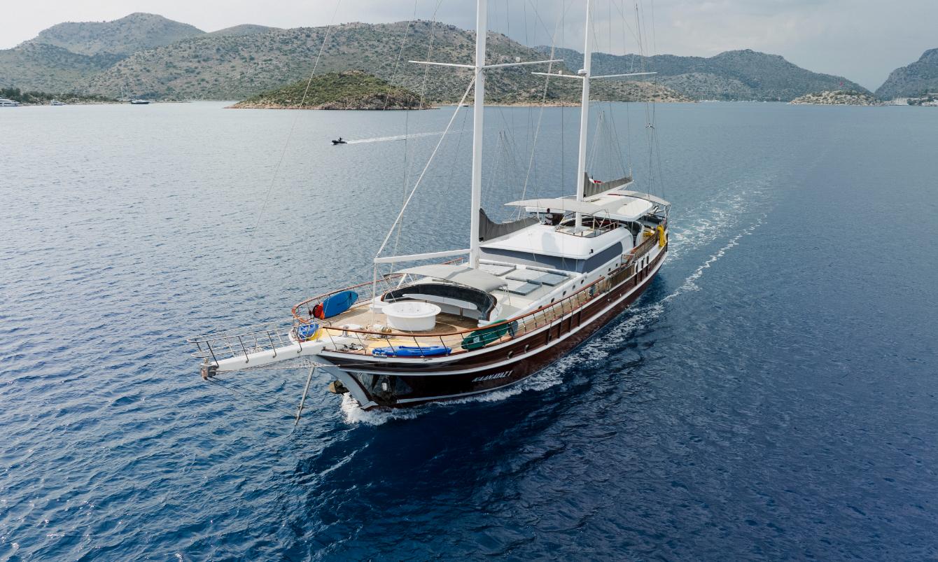 Yacht gulet Kaan Ayaz – Location de gulet