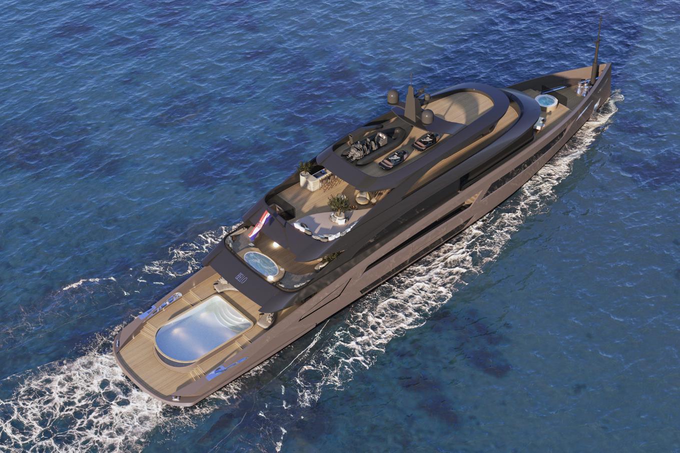 Yacht a motore Bello
