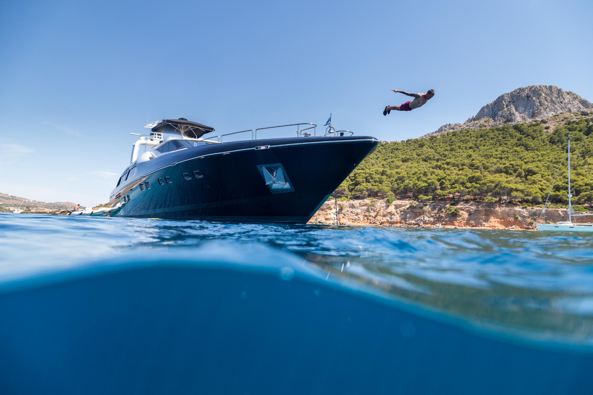 Yacht a motore Aquarella